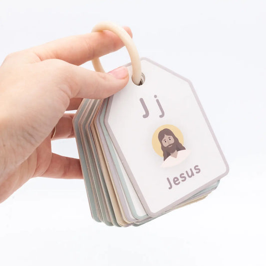Bible ABC Flash Cards For Toddlers